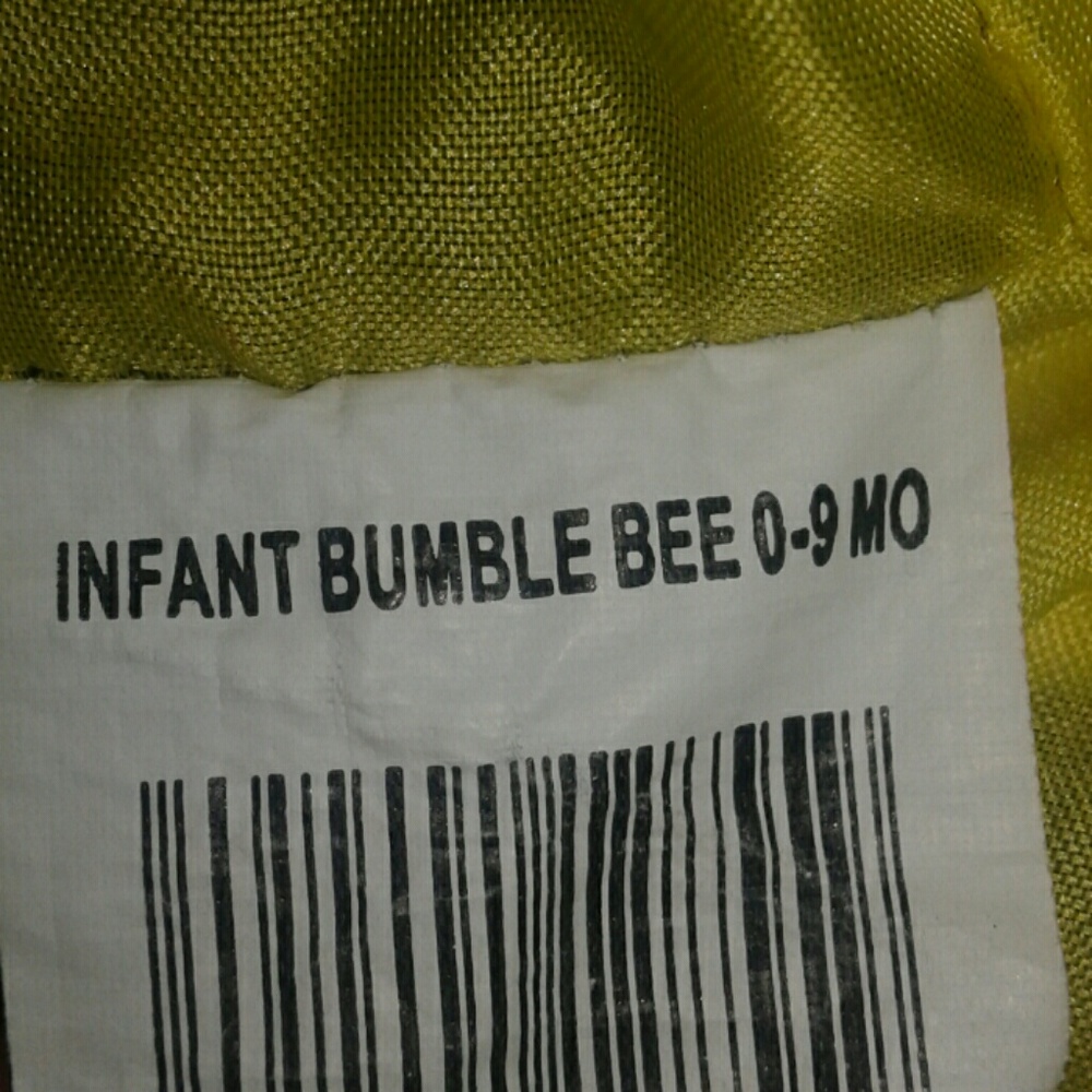 Infant Bumblebee Onesie - Picture 5 of 6